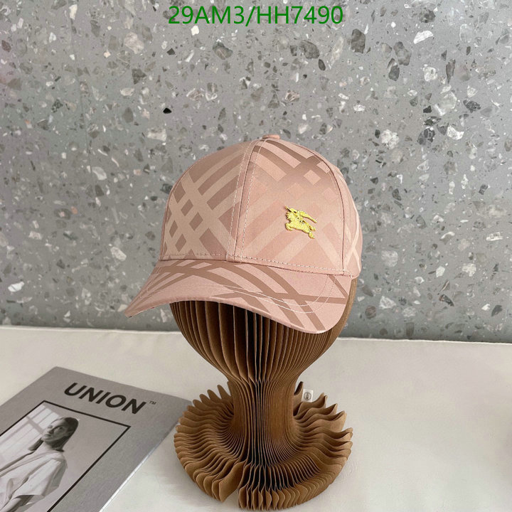 Cap -(Hat)-Burberry, Code: HH7490,$: 29USD