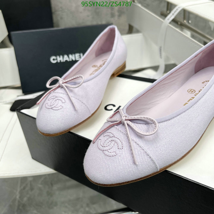 Chanel-Ballet Shoes,Code: ZS4787,$: 95USD