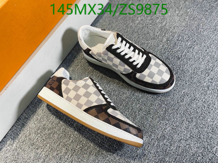 Men shoes-LV, Code: ZS9875,$: 145USD