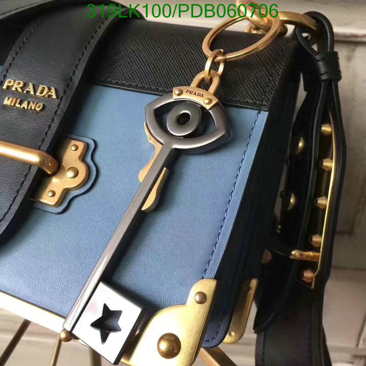 Prada Bag-(Mirror)-Diagonal-,Code: PDB060706,$: 319USD