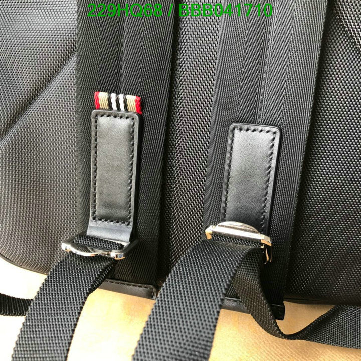 Burberry Bag-(Mirror)-Backpack-,Code: BBB041710,$: 229USD