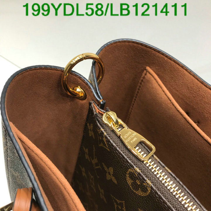 LV Bags-(Mirror)-Handbag-,Code: LB121411,$: 199USD