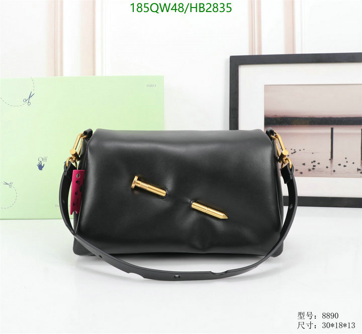 Off-White Bag-(Mirror)-Handbag-,Code: HB2835,$: 185USD