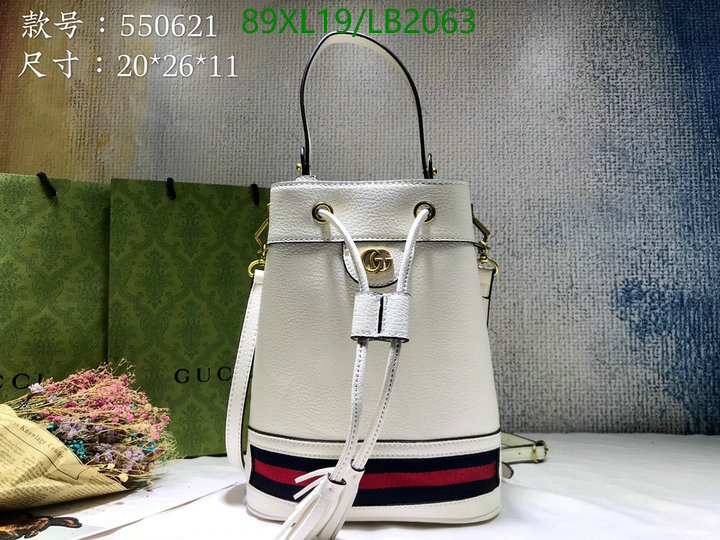 Gucci Bag-(4A)-Diagonal-,Code: LB2063,$: 89USD