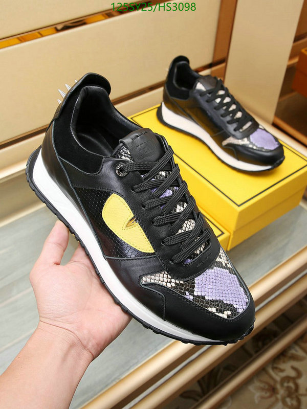 Men shoes-Fendi, Code: HS3098,$: 125USD