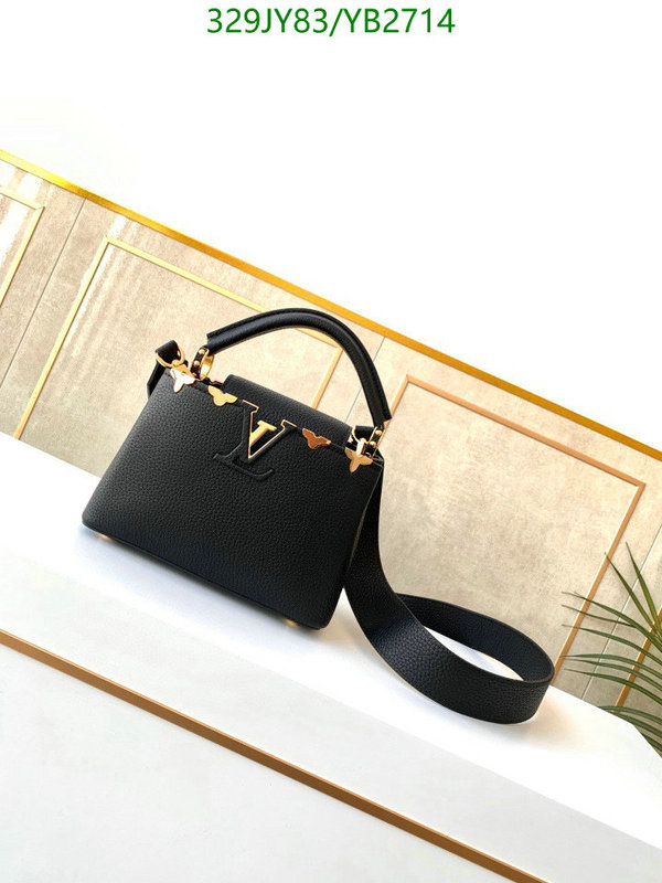 LV Bags-(Mirror)-Handbag-,Code: YB2714,$: 419USD