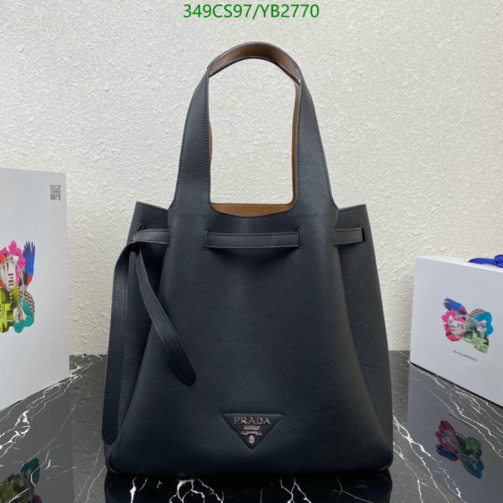 Prada Bag-(Mirror)-Handbag-,Code: YB2770,$: 349USD