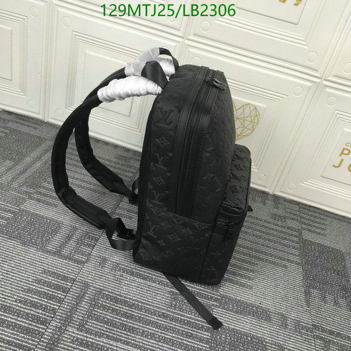 LV Bags-(4A)-Backpack-,Code: LB2306,$: 129USD