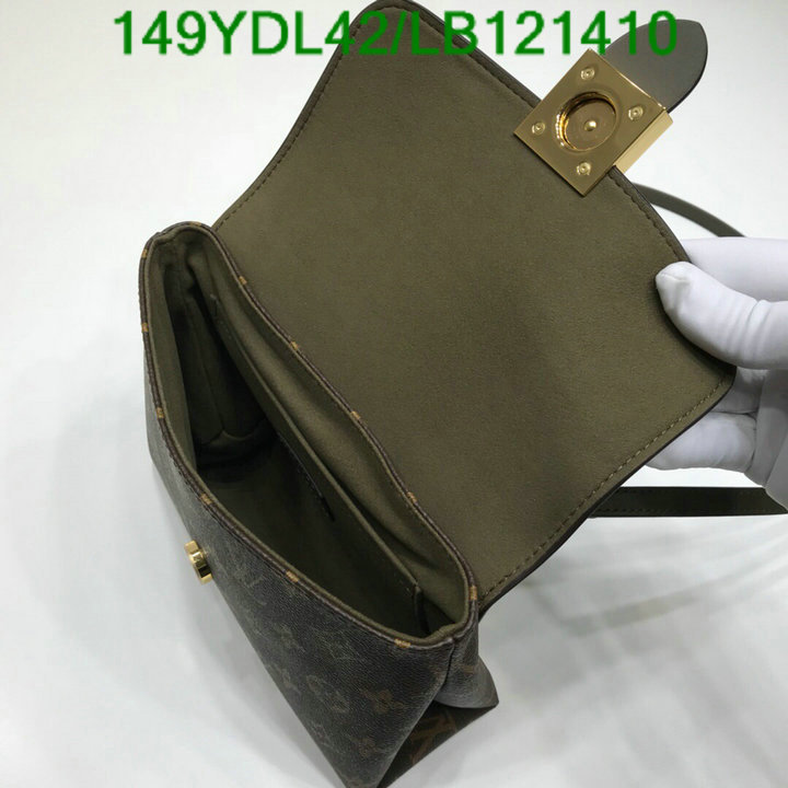 LV Bags-(Mirror)-Handbag-,Code: LB121410,$: 149USD