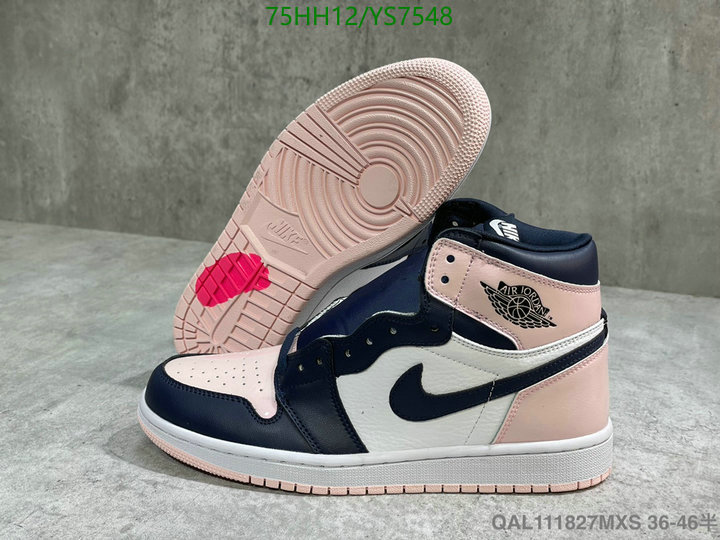 Men shoes-Air Jordan, Code: YS7548,$: 75USD