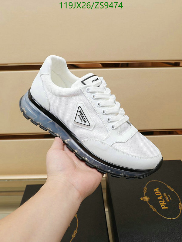 Men shoes-Prada, Code: ZS9474,$: 119USD