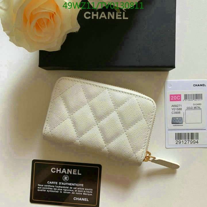 Chanel Bags ( 4A )-Wallet-,Code: TV0130811,$: 49USD