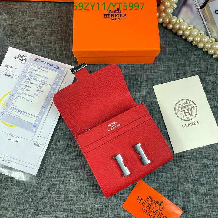 Hermes Bag-(4A)-Wallet-,Code: YT5997,$: 59USD