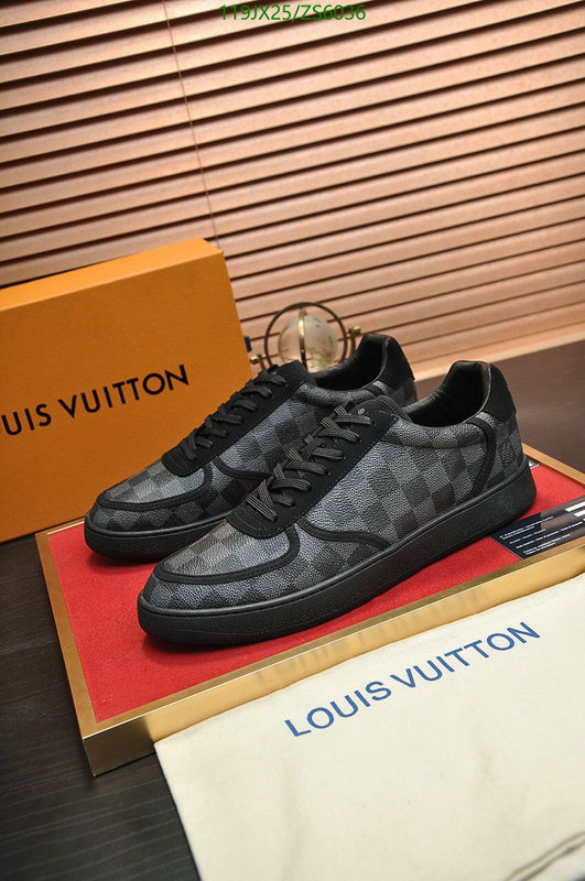 Men shoes-LV, Code: ZS6036,$: 119USD