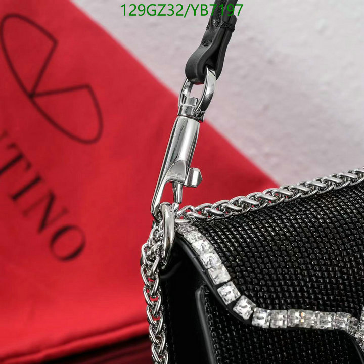 Valentino Bag-(4A)-LOC-V Logo ,Code: YB7197,$: 129USD