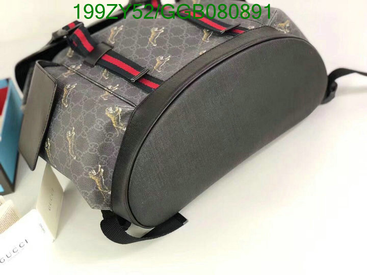 Gucci Bag-(Mirror)-Backpack-,Code: GGB080891,$:199USD