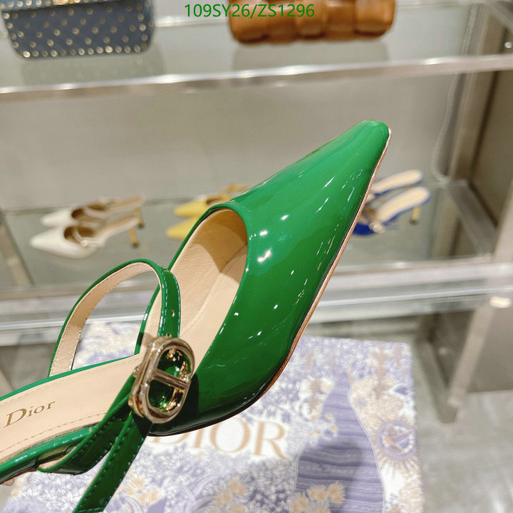 Women Shoes-Dior,Code: ZS1296,$: 109USD