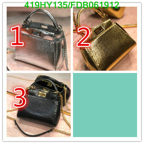 Fendi Bag-(Mirror)-Handbag-,Code: FDB061912,$: 419USD