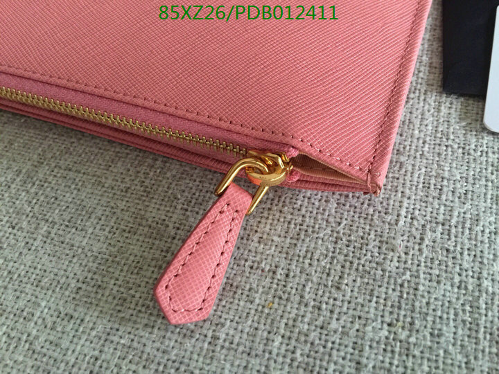 Prada Bag-(Mirror)-Wallet-,Code: PDB012411,$:85USD