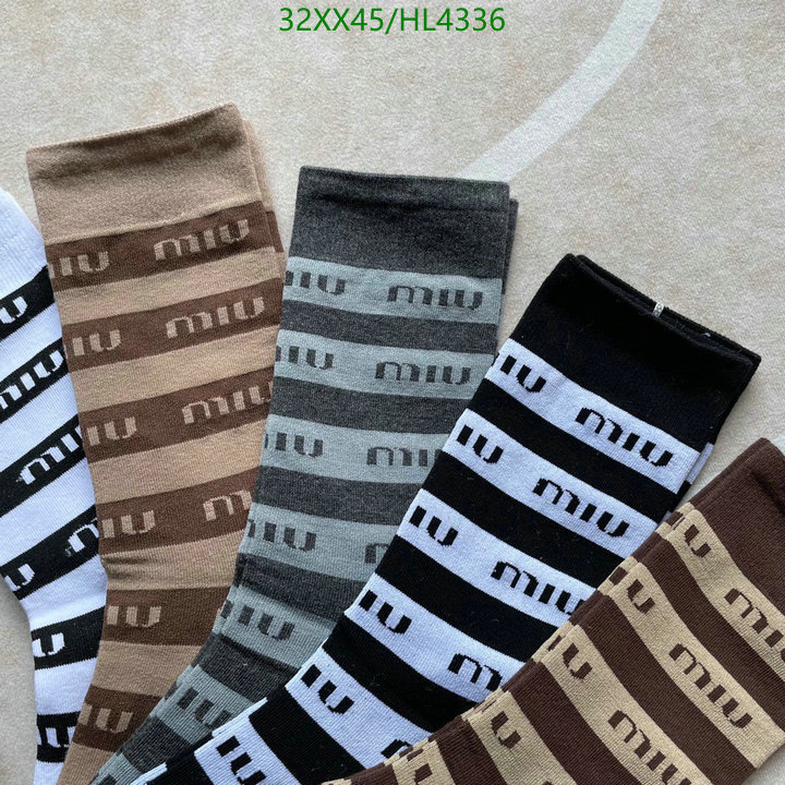 Sock-Miu Miu, Code: HL4336,$: 32USD