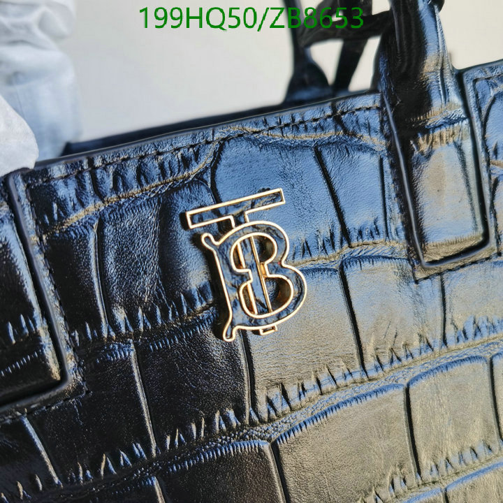 Burberry Bag-(Mirror)-Handbag-,Code: ZB8653,$: 199USD