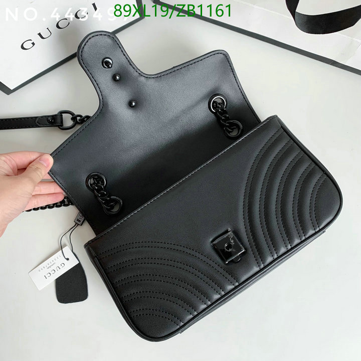 Gucci Bag-(4A)-Marmont,Code: ZB1161,$: 89USD