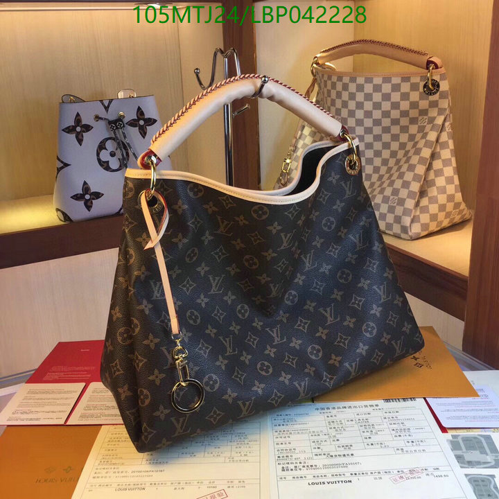 LV Bags-(4A)-Handbag Collection-,Code: LBP042228,$: 105USD