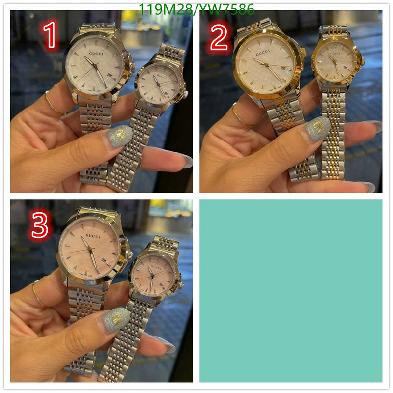 Watch-4A Quality-Gucci, Code: YW7586,$: 119USD