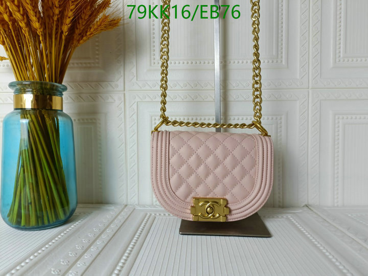 Chanel Bags ( 4A )-Diagonal-,Code: EB76,$: 79USD