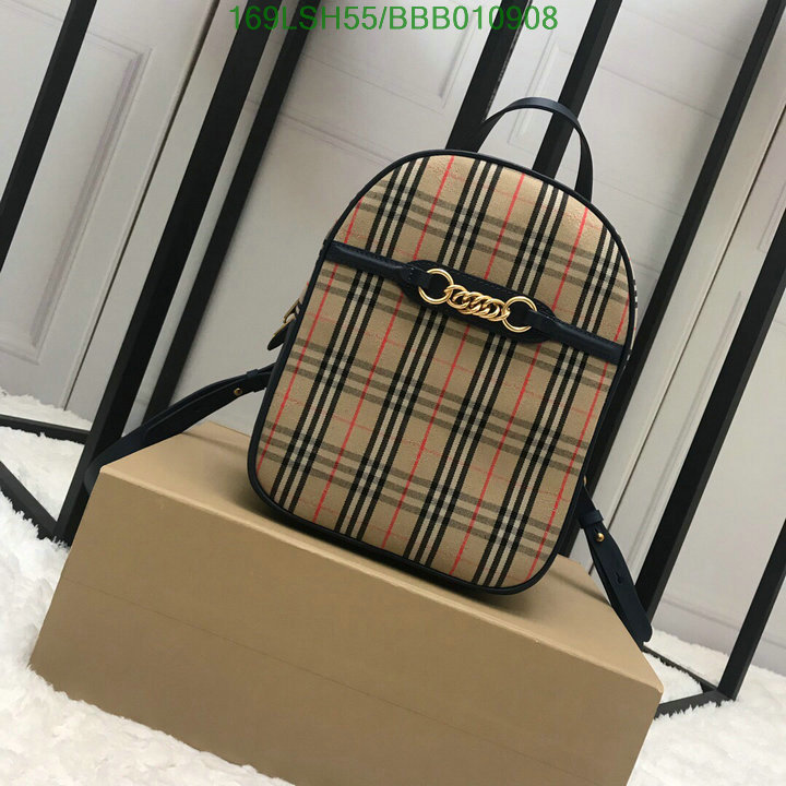 Burberry Bag-(Mirror)-Backpack-,Code:BBB010908,$:169USD
