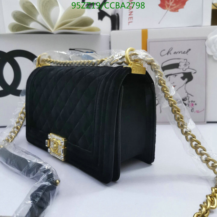 Chanel Bags ( 4A )-Le Boy,Code: CCBA2798,$: 95USD