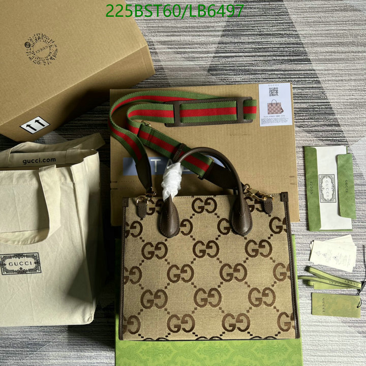 Gucci Bag-(Mirror)-Handbag-,Code: LB6497,$: 225USD