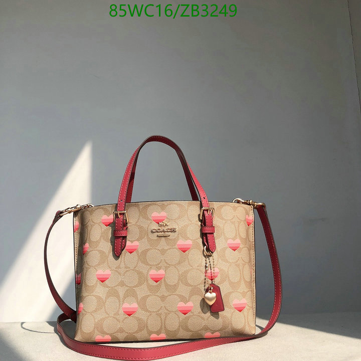 Coach Bag-(4A)-Handbag-,Code: ZB3249,$: 85USD