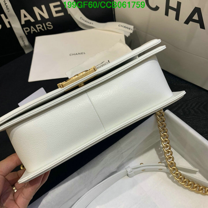 Chanel Bags -(Mirror)-Le Boy,Code: CCB061759,$: 199USD