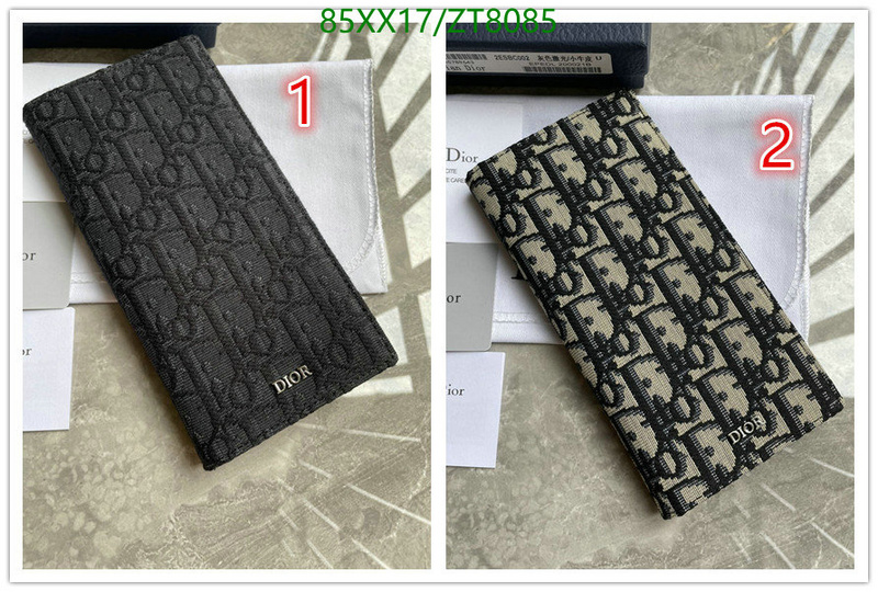 Dior Bags -(Mirror)-Wallet-,Code: ZT8085,$: 85USD