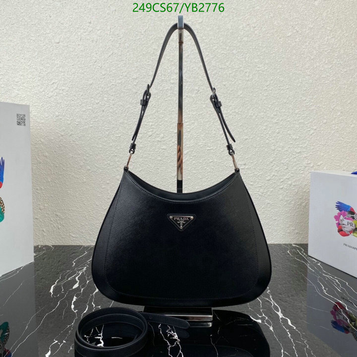 Prada Bag-(Mirror)-Cleo,Code: YB2776,$: 249USD