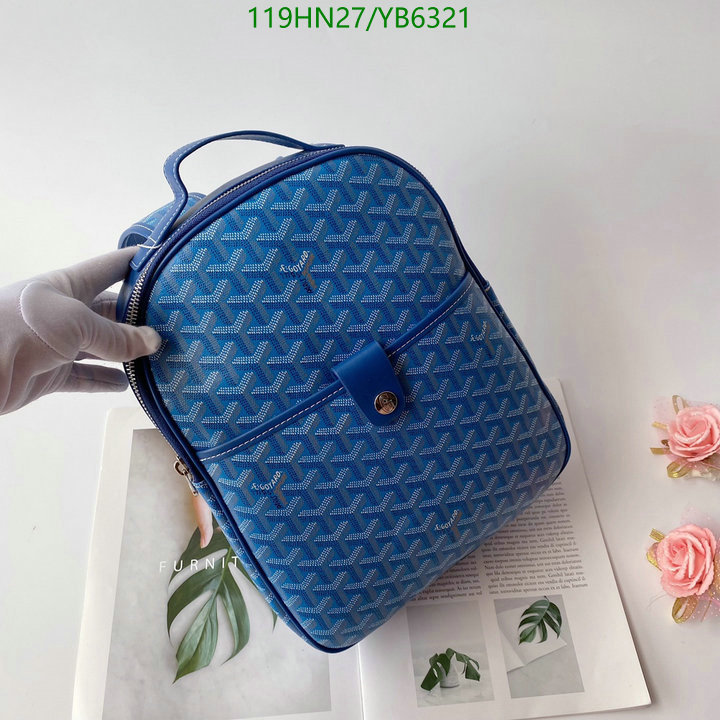 Goyard Bag-(4A)-Backpack-,Code: YB6321,$: 119USD