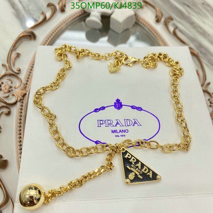 Jewelry-Prada, Code: KJ4839,$: 35USD