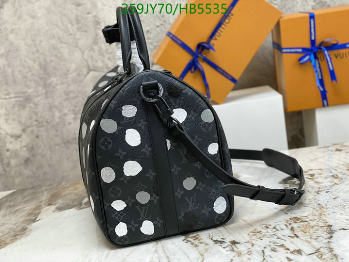 LV Bags-(Mirror)-Keepall BandouliRe 45-50-,Code: HB5535,$: 259USD