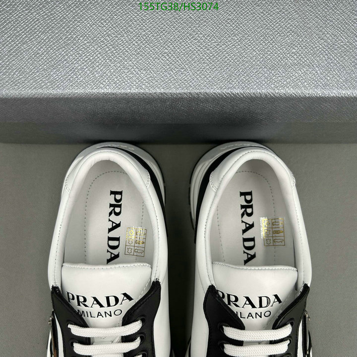 Men shoes-Prada, Code: HS3074,$: 155USD