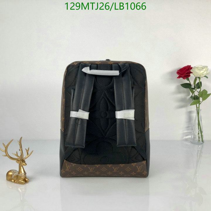 LV Bags-(4A)-Backpack-,Code: LB1066,$: 129USD