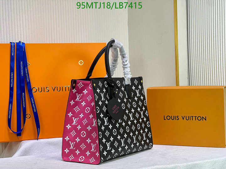 LV Bags-(4A)-Handbag Collection-,Code: LB7415,$: 95USD