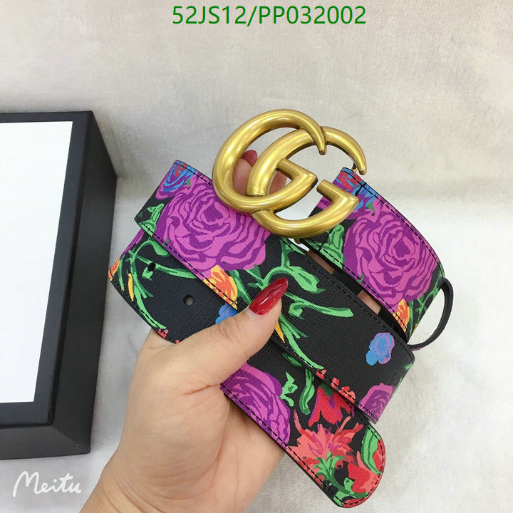 Belts-Gucci, Code: PP032002,$: 52USD