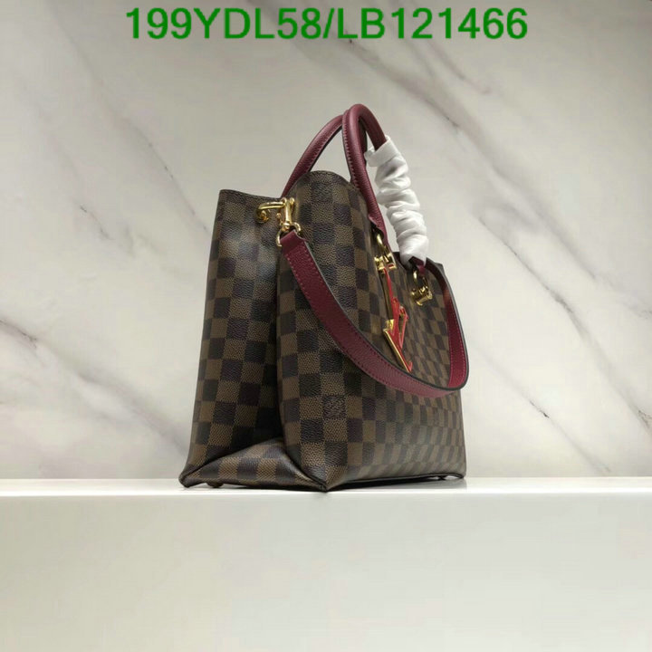 LV Bags-(Mirror)-Handbag-,Code: LB121466,$: 199USD