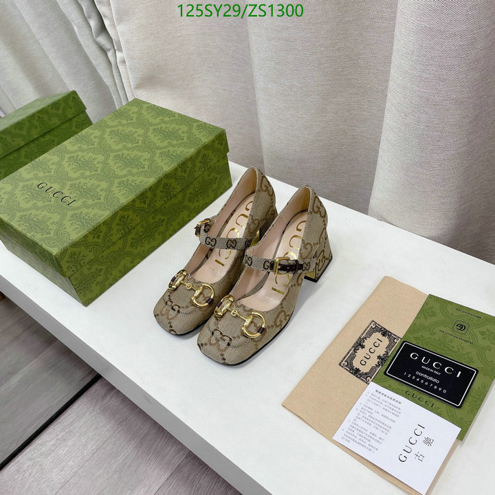 Women Shoes-Gucci, Code: ZS1300,$: 125USD