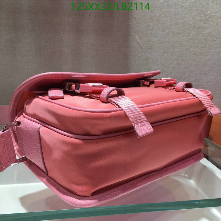 Prada Bag-(Mirror)-Diagonal-,Code: LB2114,$: 125USD