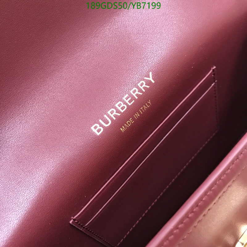 Burberry Bag-(Mirror)-Diagonal-,Code: YB7199,$: 189USD