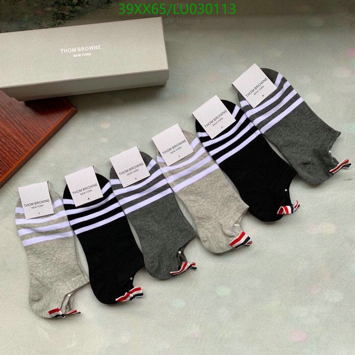 Sock-Thom Browne, Code: LU030113,$: 39USD