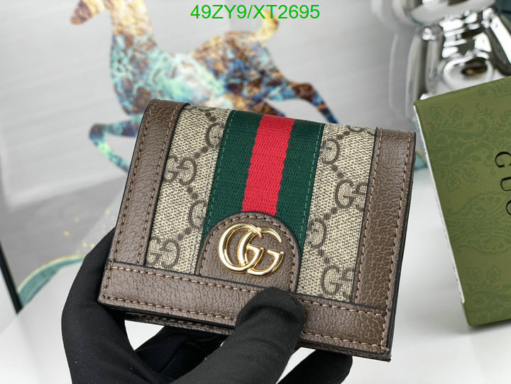 Gucci Bag-(4A)-Wallet-,Code: XT2695,$: 49USD