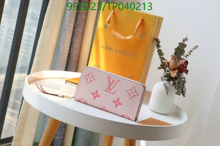 LV Bags-(Mirror)-Wallet-,Code: TP040213,